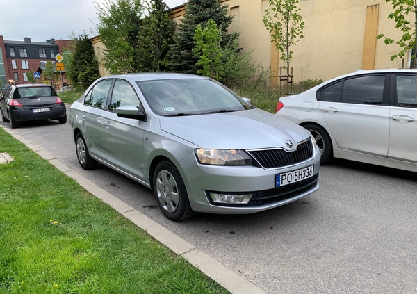 Skoda RAPID cena 23900 przebieg: 156366, rok produkcji 2013 z Kalety małe 79